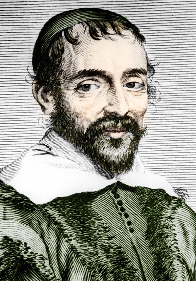 Pierre Gassendi (1592-1655), Franse filosoof, astronoom, wiskundige en natuurkundige. door Unknown artist