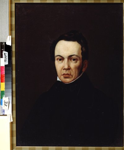 Portret van de schrijver, orientalist en journalist Osip Senkovsky door Unknown artist