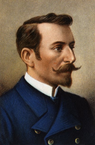 Portrait of Adrien de Gerlache door Unknown Artist
