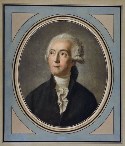 Portret van Antoine Laurent de Lavoisier, Franse chemicus door Unknown artist