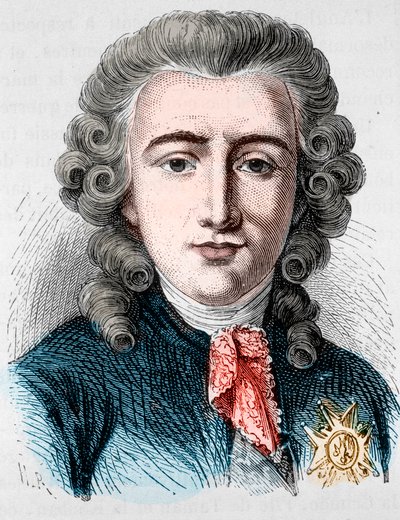 Portret van Charles Alexandre de Calonne, Franse politicus (1734-1802) - in 