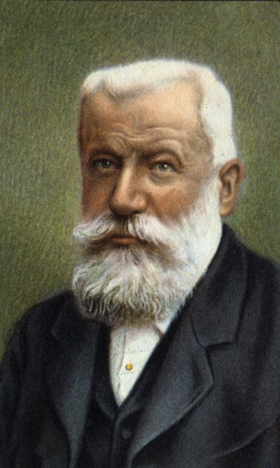 Portret van Fernand Forest, Franse uitvinder. door Unknown Artist