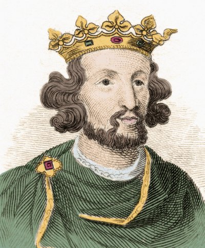 Portret van Hendrik III Plantagenet (1207-1272), Koning van Engeland door Unknown artist