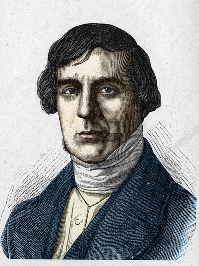 Portret van Jules Barthélemy Saint-Hilaire (1805 - 1895), Franse geleerde en politicus door Unknown artist