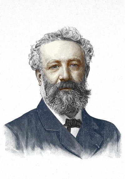 Portret van Jules Verne door Unknown artist