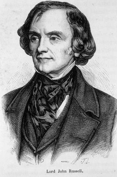 Portret van Lord John Russel door Unknown artist