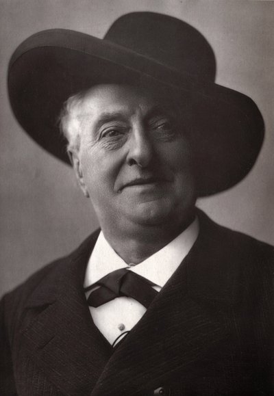 Portret van Louis Hyacinthe Duflost, genaamd Hyacinthe, Franse komiek en operettezanger 1814-1887. door Unknown artist