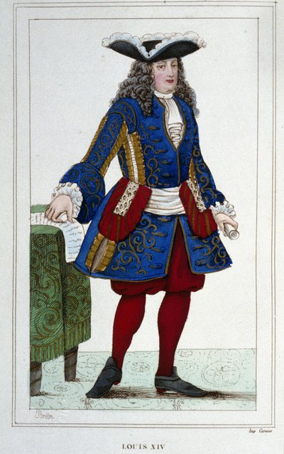 Portret van Lodewijk XIV (1638 - 1715), Koning van Frankrijk. door Unknown artist