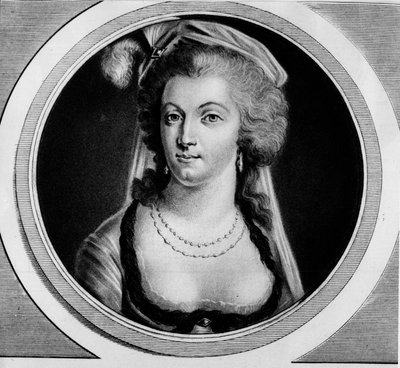 Portret van Marie Antoinette door Unknown artist