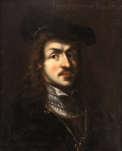 Portret van Paracelsus door Unknown artist
