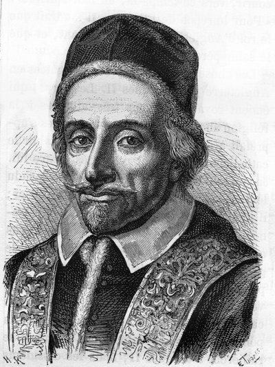 Portret van Paus Innocentius XI (Benedetto Odescalchi) 1611-1689 door Unknown artist