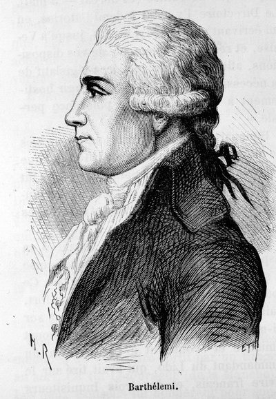 Portret van Regis Barthelemy Mouton Duvernet door Unknown artist