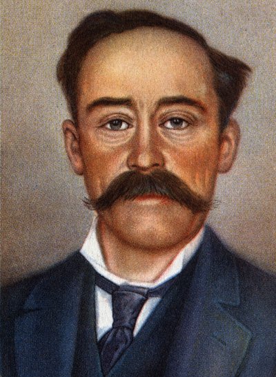 Portret van Robert Edwin Peary Amerikaanse poolreiziger. door Unknown Artist