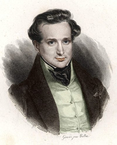 Portret van Victor Hugo, jonge man door Unknown artist