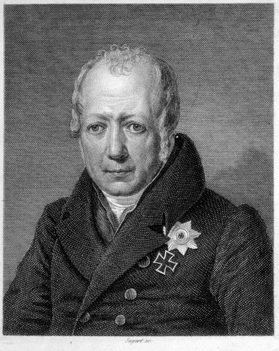 Portret van Wilhelm von Humboldt (Guillaume de Humboldt) door Unknown artist