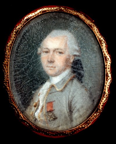 Portret van een Ridder van de Orde van de Heilige Geest. door Unknown artist