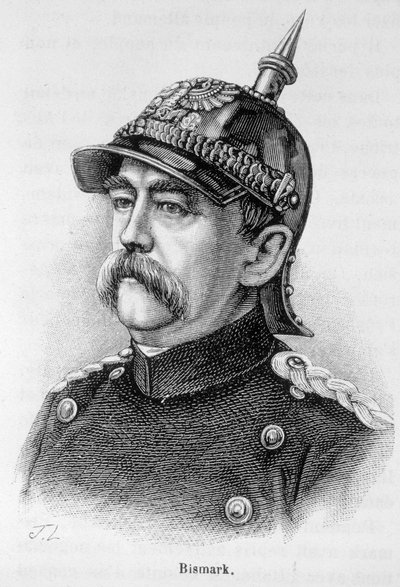 Portret van de Prins van Bismarck (1815 - 1898) door Unknown artist