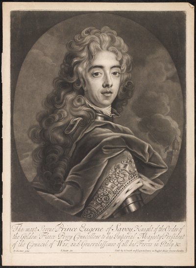 Prins Eugenius van Savoye door Unknown artist