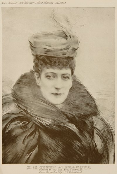 Koningin Alexandra, naar Wilmshurst door Unknown Artist