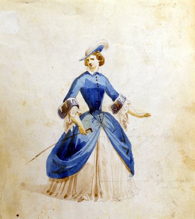 Voorstelling van Violetta in de opera 