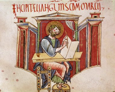 Voorstelling van de evangelist Sint-Marcus door Unknown artist
