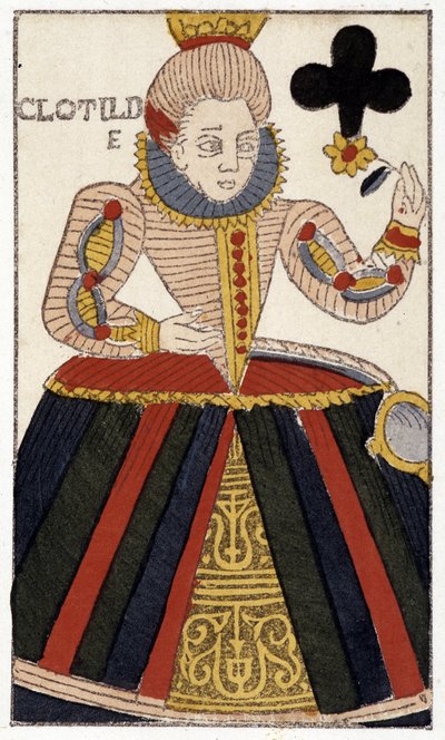 Heilige Clothilde Koningin van Alle Franken door Unknown artist
