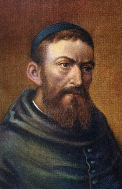 Saint Damien of Molokai: Portrait of Father Damien (Joseph De Veuster door Unknown Artist