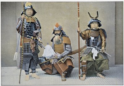 Samurai Groep, eind 19e eeuw door Unknown artist