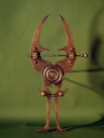 Wetenschappelijk meetinstrument: een 16e-eeuwse kompas. Decoratieve kunsten, Parijs door Unknown artist
