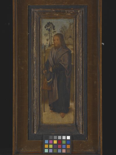 St. Jacobus (de pelgrim) door Unknown artist