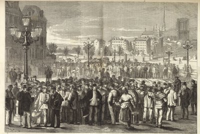 De metselaarsbeurs op het Place de l