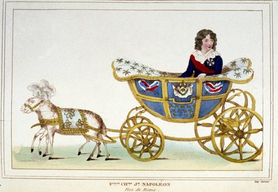 De koning van Rome (Napoleon II), jonge jongen, zoon van Napoleon I door Unknown artist