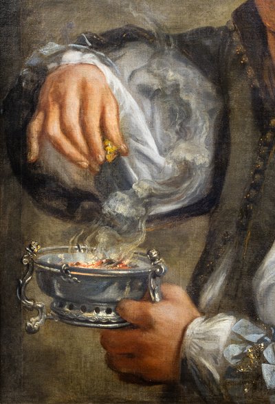 De reukzin (detail) door Unknown artist