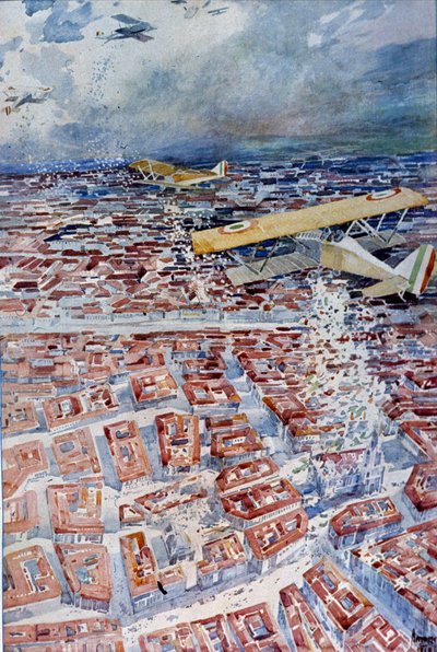 Vlucht boven Wenen van Gabriele D