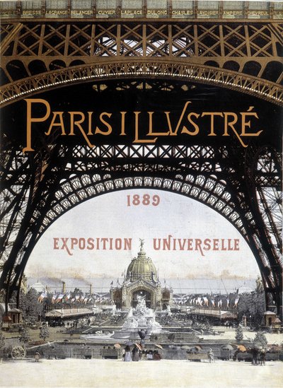 Wereldtentoonstelling in Parijs in 1889 in 