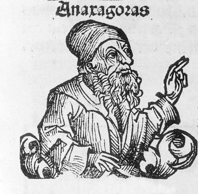 Portret van Anaxagoras van Clazomenes, Griekse filosoof (500 tot 428 v.Chr.) door Unknown artist