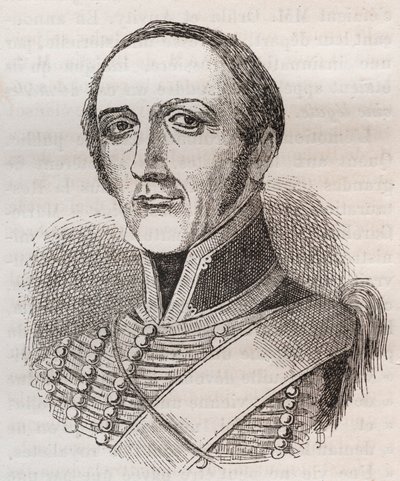 Portret van Armand Francois Bon Claude, graaf van Bricqueville door Unknown