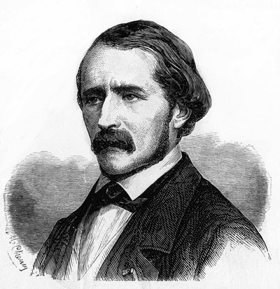Portret van Emile Saisset, Franse filosoof. 1814-1863 door Unknown artist