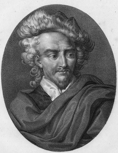 Portret van Jean Cousin, bekend als de Vader, of de Oude. Franse schilder en graveur 1490-1560. door Unknown artist