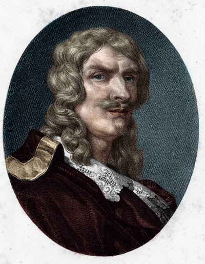 Portret van Jean de Rotrou. Franse toneelschrijver (1609 tot 1650) door Unknown artist