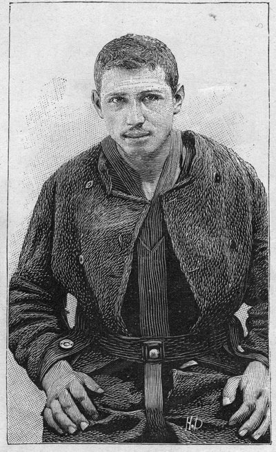 De anarchist Caserio Santo, moordenaar van president Sadi Carnot (1837-1894). door Unknown artist