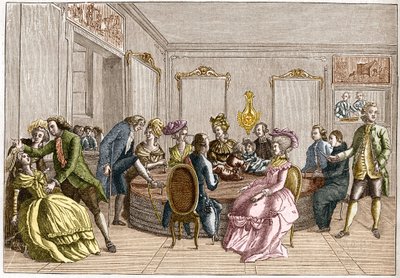 Demonstratie door Frederic Antoine Mesmer door Unknown artist