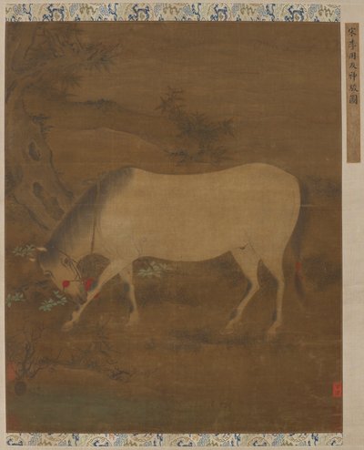 Een Wit Paard door Unknown artist