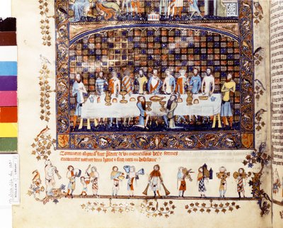 Alexanders reis naar de Hof van Eden, ca. 1400 door Unknown artist