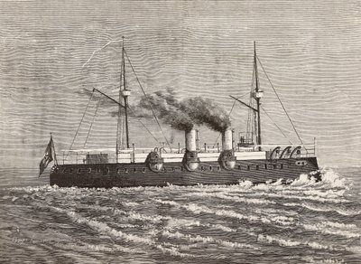 Slagschip Etna door Unknown artist