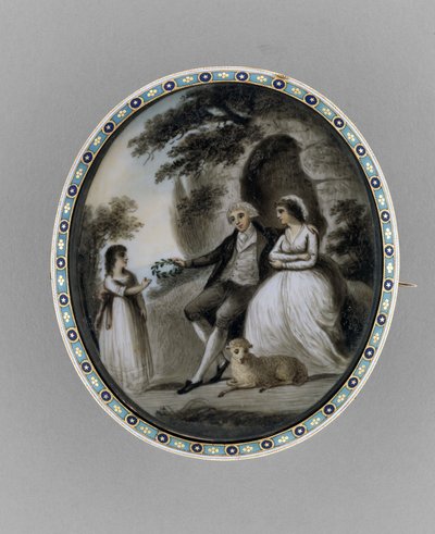 Broche, c.1800 door Unknown artist