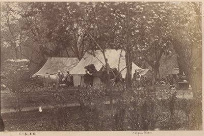 Camp Roorkee door Unknown artist
