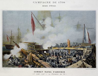 Campagne (Expeditie) van Egypte (1798-1801): de Slag bij Aboukir - in 