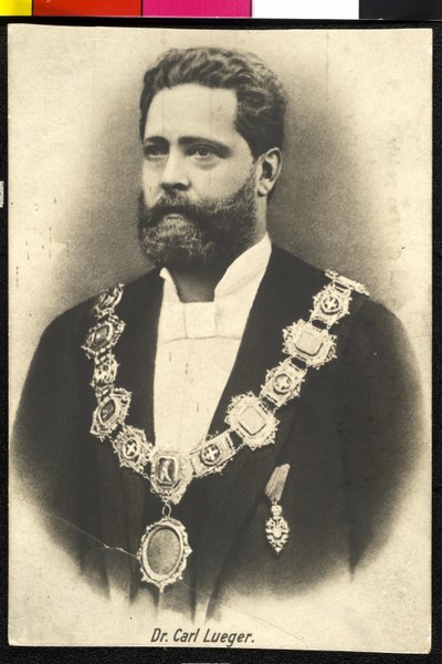 Charles Lueger door Unknown artist