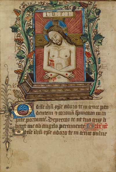 Christus als de Man van Smarten door Unknown artist